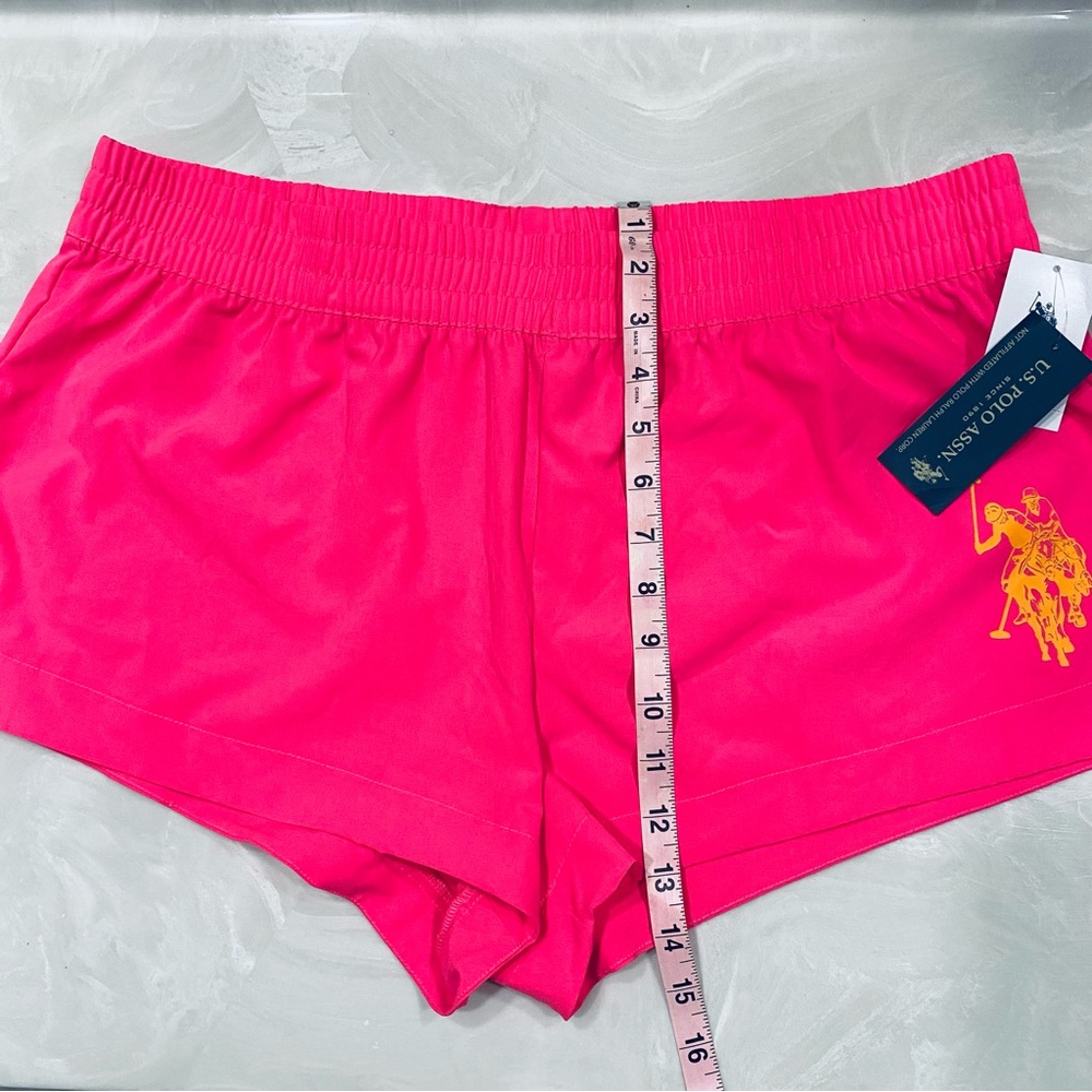 SOLD!!! π 5/$25 sale π Hot pink athletic shorts XL light weight shorts NWT - Picture 4 of 7